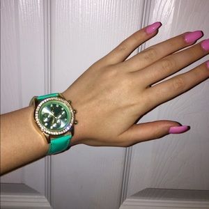 Turquoise/ Green watch